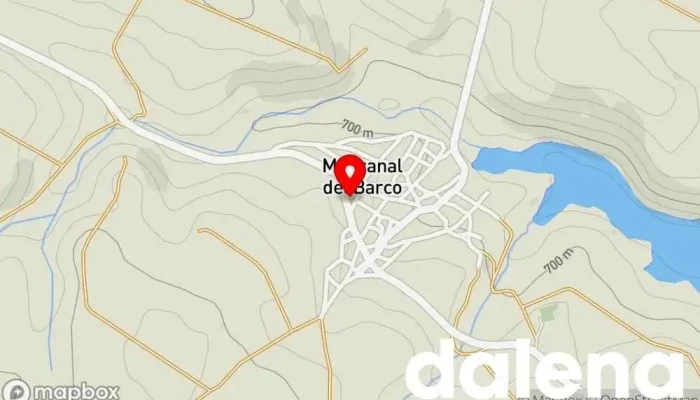 mapa de Ayuntamiento de Manzanal del Barco Ayuntamiento en 27