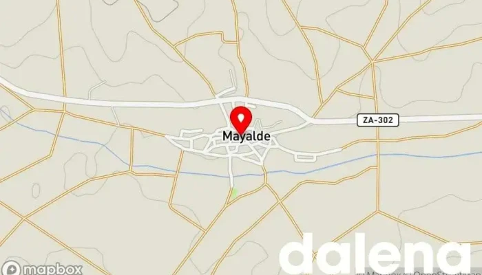 mapa de Ayuntamiento de Mayalde Ayuntamiento en 1