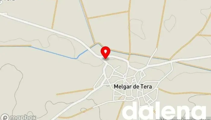 mapa de Ayuntamiento de Melgar de Tera Ayuntamiento en Zamora