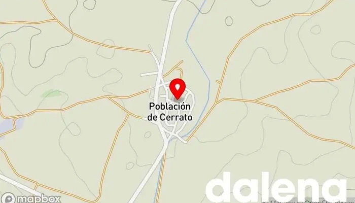 mapa de Ayuntamiento de Población de Cerrato Ayuntamiento en Población de Cerrato