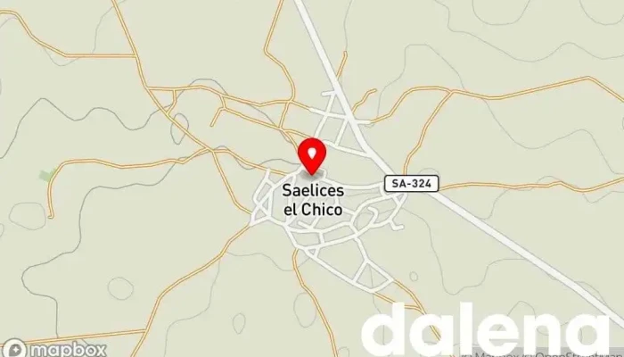 mapa de Ayuntamiento de Saelices El Chico Ayuntamiento en Saelices el Chico