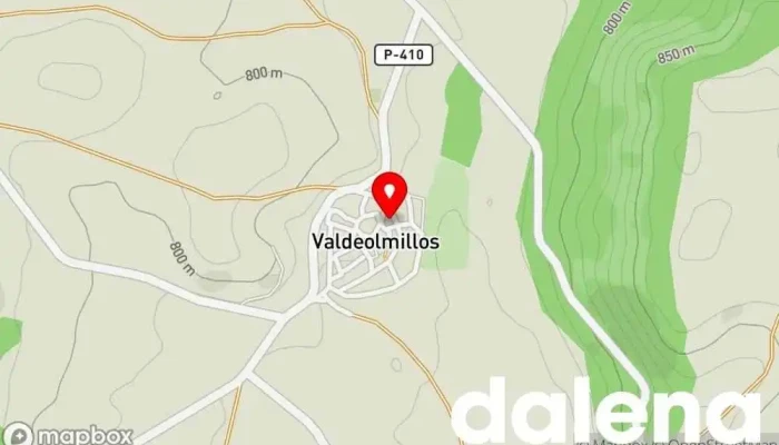 mapa de Ayuntamiento de Valdeolmillos Ayuntamiento en Valdeolmillos