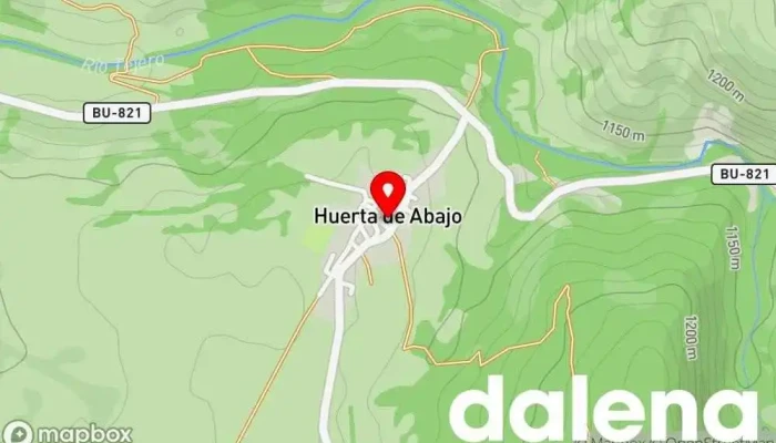 mapa de Ayuntamiento De Valle De Valdelaguna Ayuntamiento en Huerta de Abajo