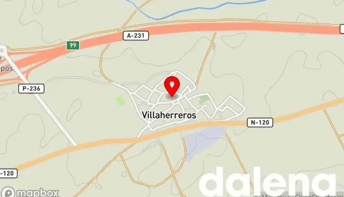 mapa de Ayuntamiento de Villaherreros Ayuntamiento de la localidad en Villaherreros