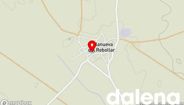 mapa de Ayuntamiento de Villanueva del Rebollar Ayuntamiento en Villanueva del Rebollar