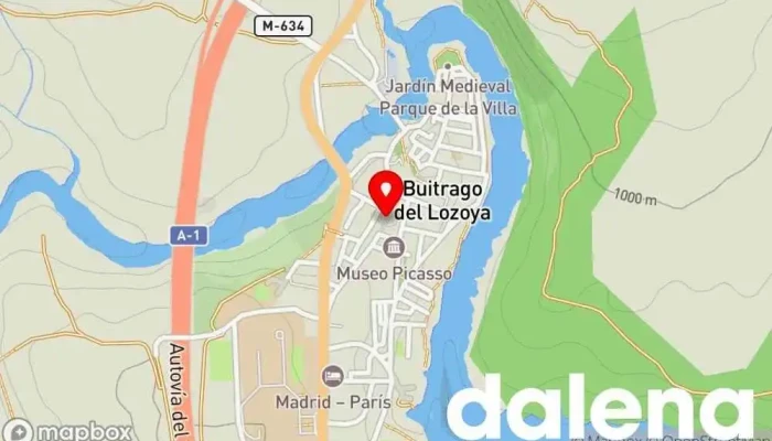 mapa de Bellota´S Charcutería & Más Tienda de alimentación en Buitrago del Lozoya