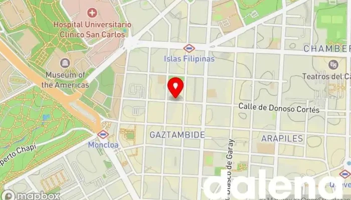 mapa de BM Shop Supermercado en Madrid
