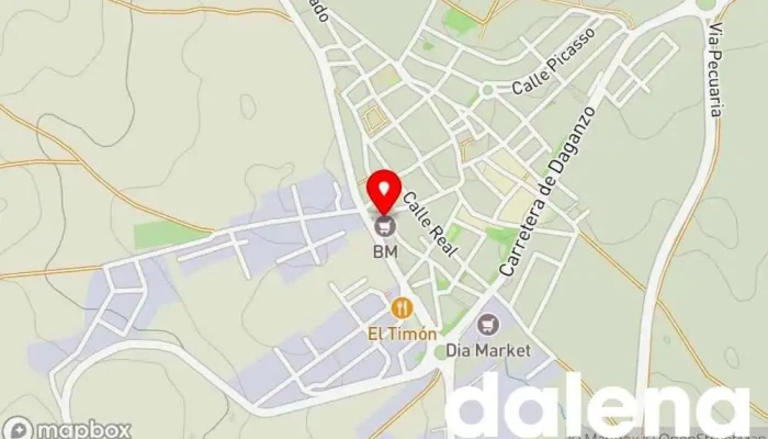 mapa de BM Supermercados Supermercado en Ajalvir