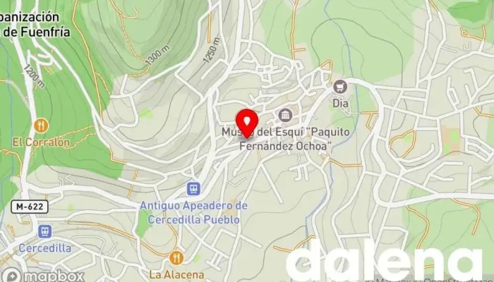 mapa de BM Supermercados Supermercado en Cercedilla