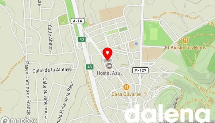mapa de BM Supermercados Supermercado en El Molar