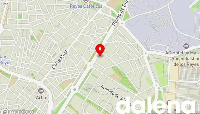 mapa de BM Supermercados Supermercado en San Sebastián de los Reyes