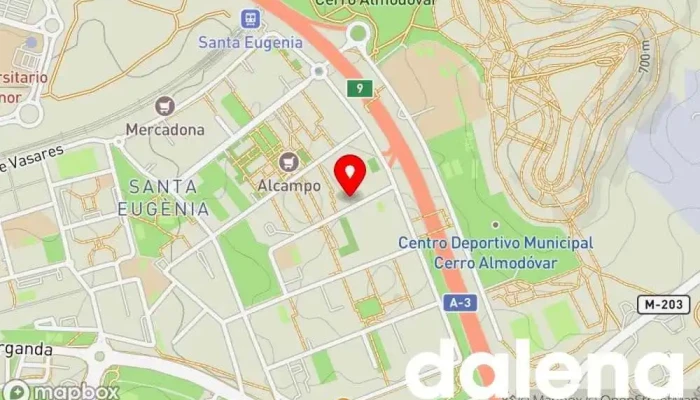 mapa de BM Supermercados Supermercado en Madrid