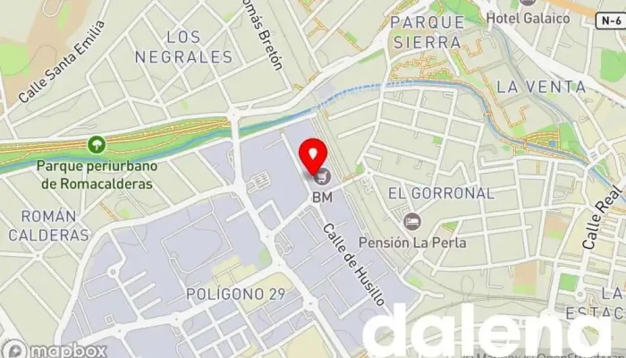 mapa de BM Supermercados Supermercado en Collado Villalba
