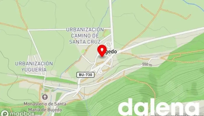mapa de Bugedo  en Bugedo
