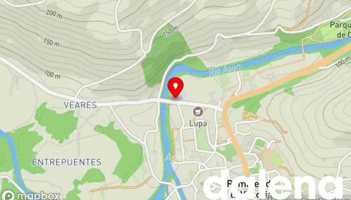 mapa de Carbón Ruiz Supermercado en Veares
