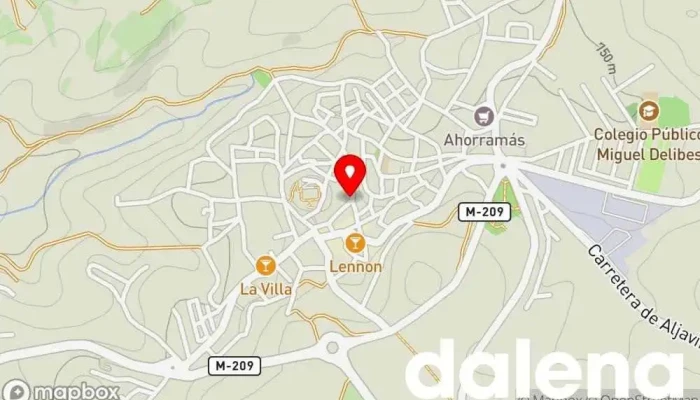 mapa de CARNES Y EMBUTIDOS A. RUBIO Carnicería, Delicatessen de carnicería en Campo Real