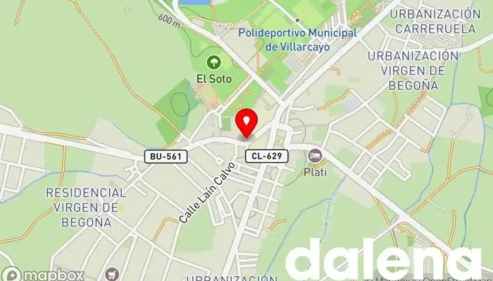 mapa de Carnicería Bafer Carnicería en Villarcayo