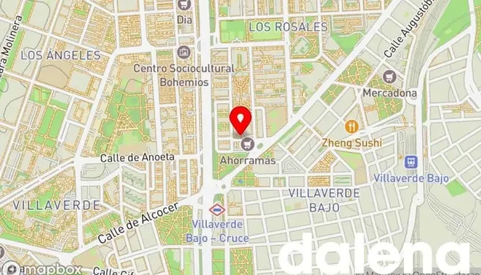 mapa de Carnicería La Familia Y Productos Latinos Carnicería en Madrid