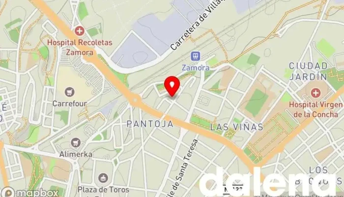 mapa de Carniceria Torrado Tienda de alimentación en Zamora