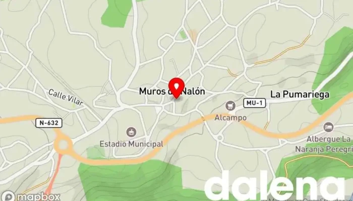 mapa de Carracucos Gourmet Tienda de delicatessen en Muros de Nalón