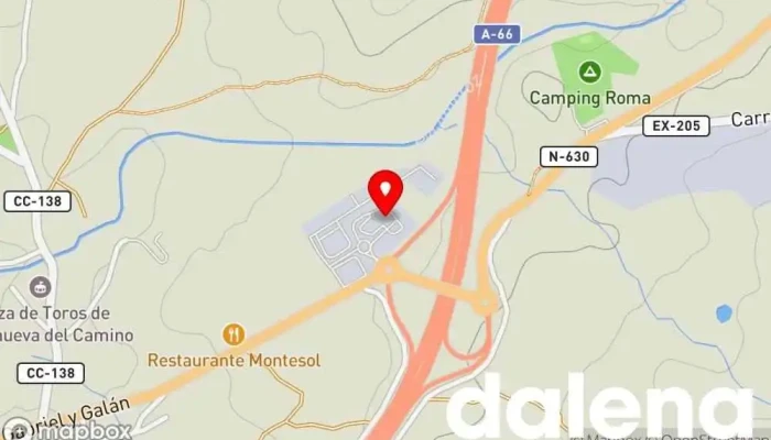 mapa de Carrefour Express EESS Supermercado en Aldeanueva del Camino