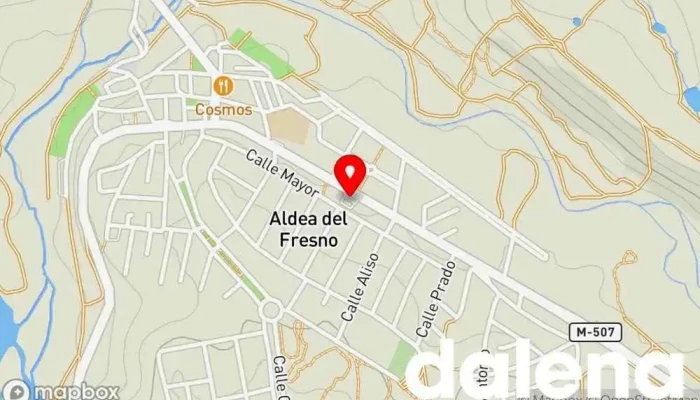 mapa de Carrefour Express EESS Supermercado en Aldea del Fresno