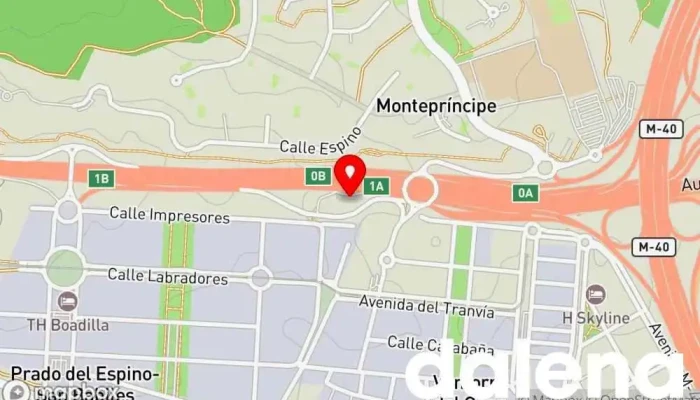 mapa de Carrefour Express EESS Supermercado en Boadilla del Monte