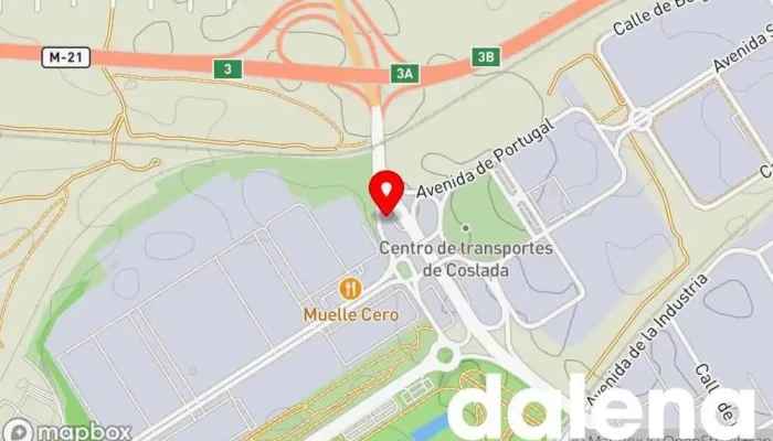 mapa de Carrefour Express EESS Supermercado en Coslada