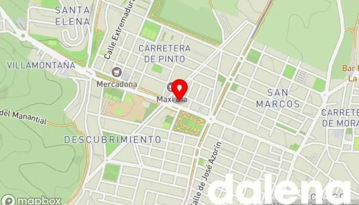 mapa de Carrefour Express EESS Supermercado en San Martín de la Vega