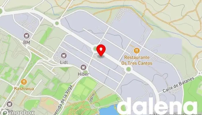 mapa de Carrefour Express EESS Supermercado en Tres Cantos