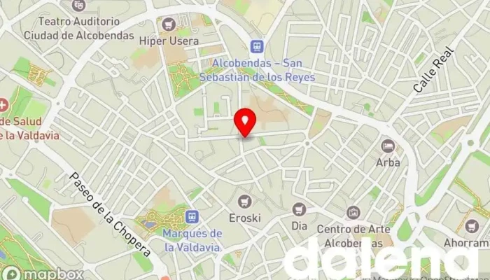 mapa de Carrefour Express Supermercado en Alcobendas