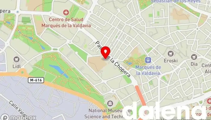 mapa de Carrefour Express Supermercado en Alcobendas