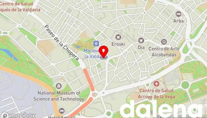 mapa de Carrefour Express Supermercado en Alcobendas