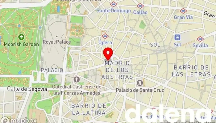 mapa de Carrefour Express Supermercado en Madrid