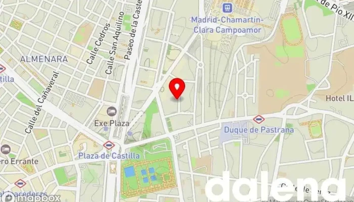 mapa de Carrefour Express Supermercado en Madrid