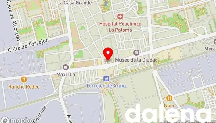 mapa de Carrefour Express Supermercado en Torrejón de Ardoz