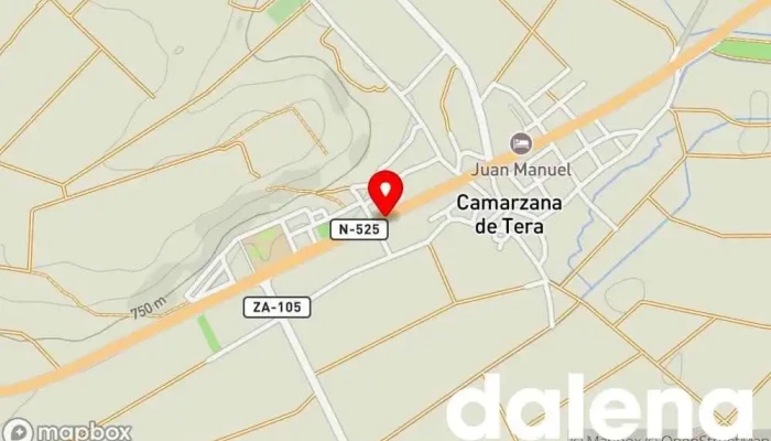 mapa de Carrefour Express Supermercado en 63A