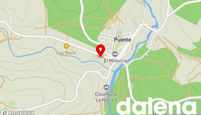 mapa de Carrefour Express Puente de Sanabria Hipermercado en 17