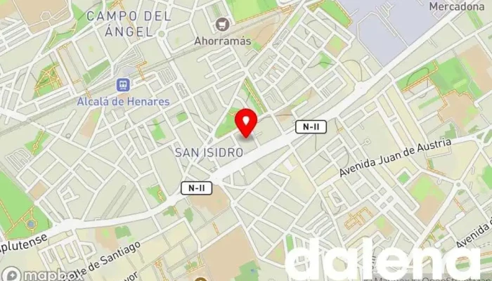 mapa de Carrefour Hipermercado en Alcalá de Henares