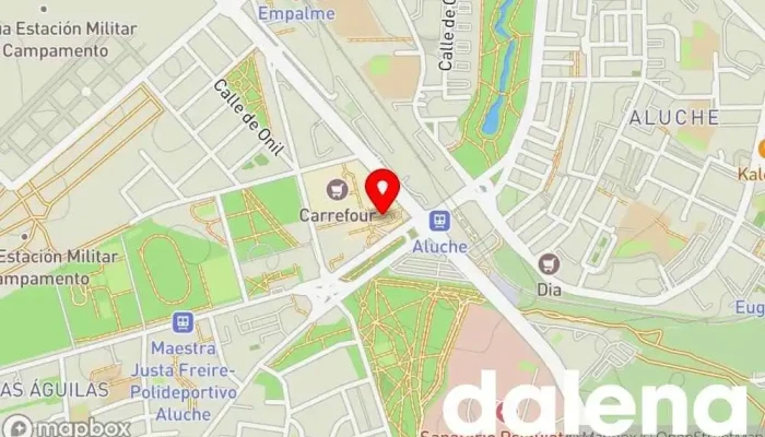 mapa de Carrefour Hipermercado en Madrid