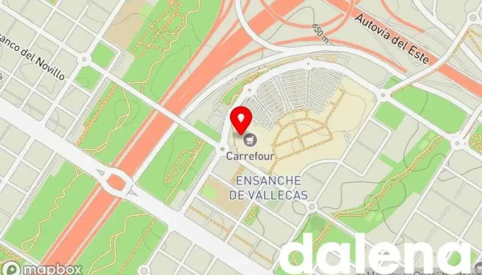mapa de Carrefour Hipermercado en Madrid