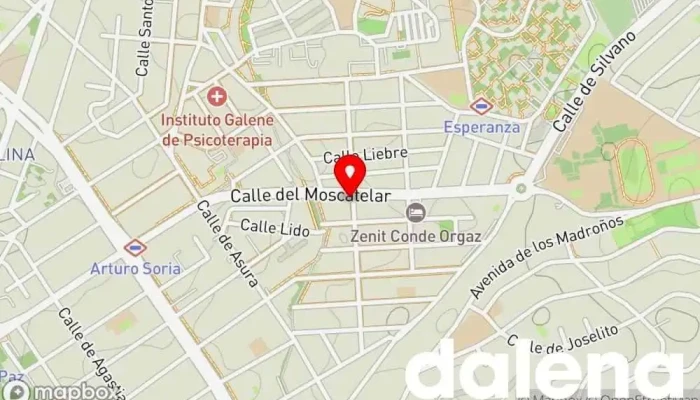 mapa de Carrefour Market Supermercado en Madrid