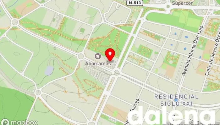 mapa de Carrefour Market Supermercado en Boadilla del Monte