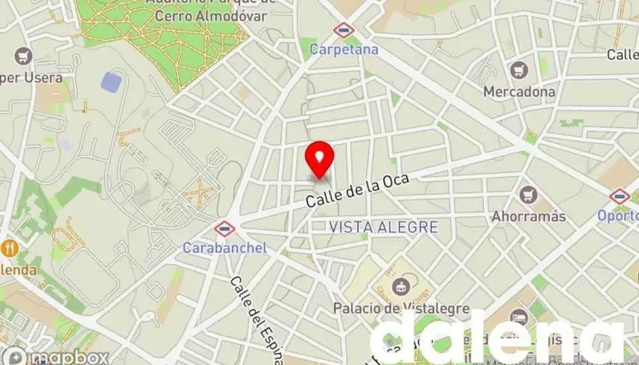 mapa de Carrefour Market Supermercado en Madrid