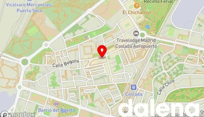 mapa de Carrefour Market Supermercado en Coslada
