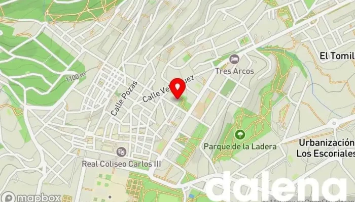 mapa de Carrefour Market Supermercado en San Lorenzo de El Escorial
