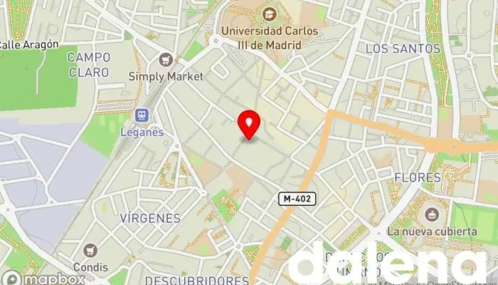 mapa de Carrefour Market Supermercado en Leganés