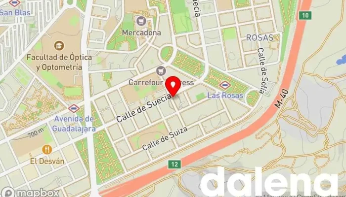 mapa de Casa Elias El Buen Mercado Supermercado en Madrid