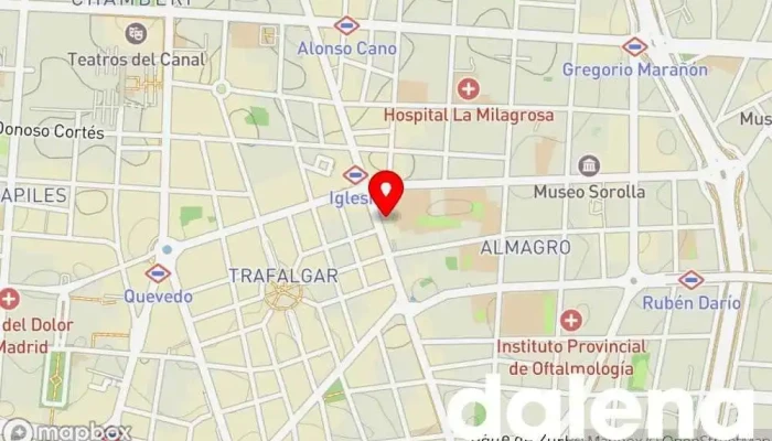 mapa de Casa Elías Supermercado en Madrid