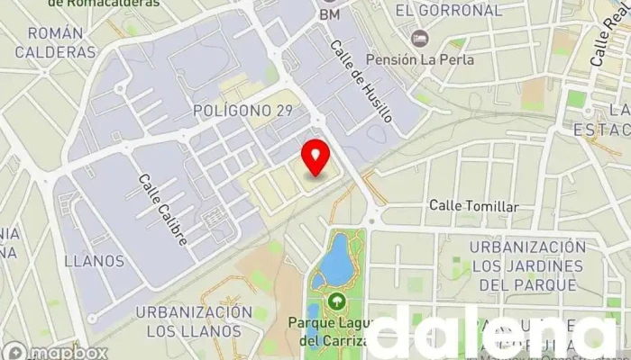 mapa de Cash Hiper Vecino (collado villalba) 超级邻居 Hipermercado, Distribuidor de cerveza, Tienda de alimentación, Distribuidor de papel en Collado Villalba